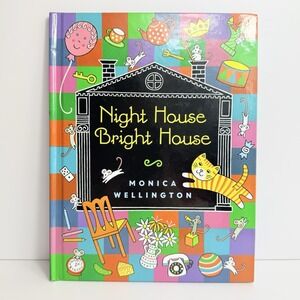 Night House Bright House Children's Color Picture Book Hardcover 1st Ed 1997